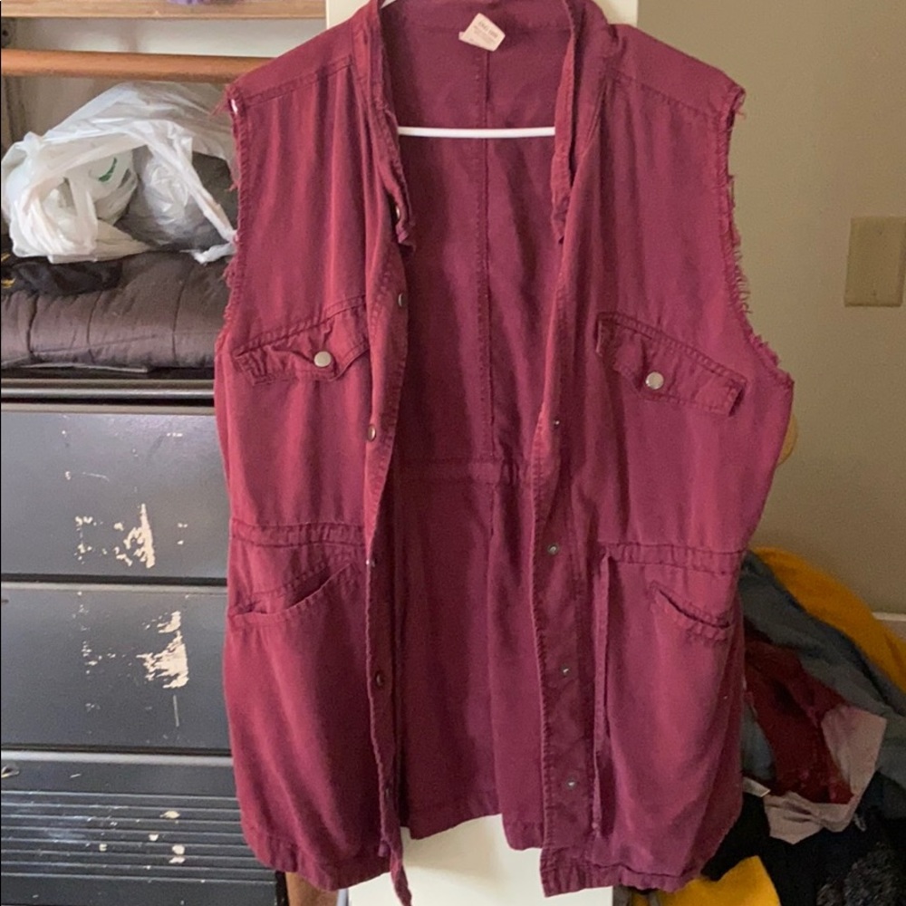 Red Tank Vest